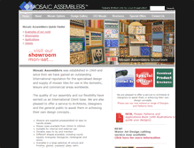 Tablet Screenshot of mosaicassemblers.com